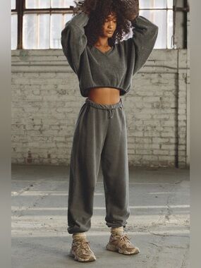 JOAH BROWN OVERSIZED JOGGER | M/L